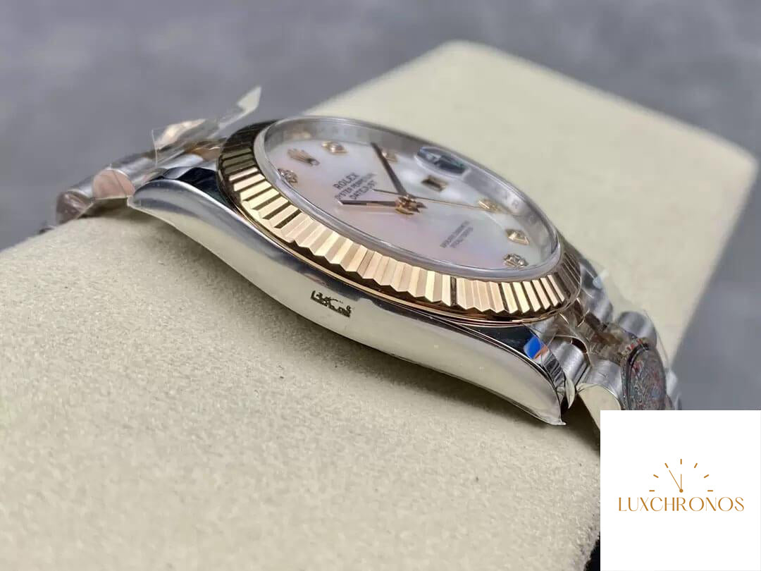 Replica Rolex Datejust 41MM M126331-0014 1:1 Best Edition Clean Factory Mother-Of-Pearl Dial