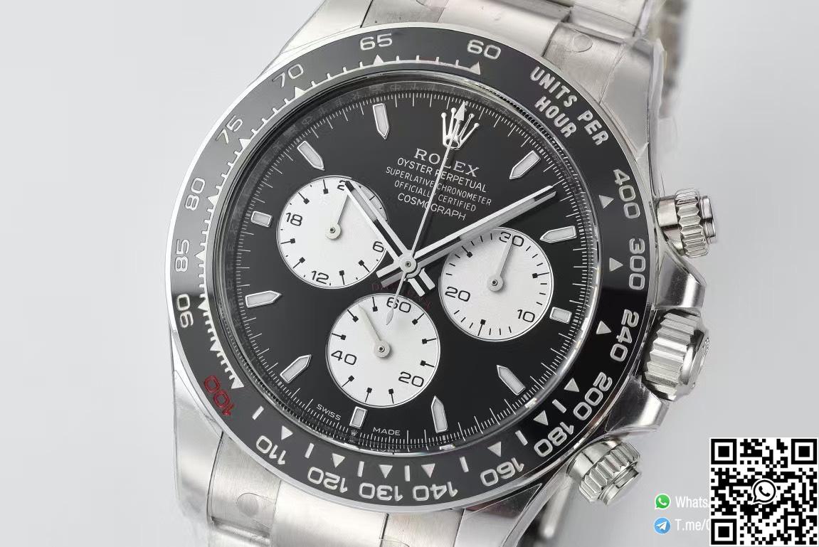 Clean Factory Daytona Le Mans M126529-0001 Black Dial White Chrono Sub-Dial with Luminos Hous Markers 4132 Movement