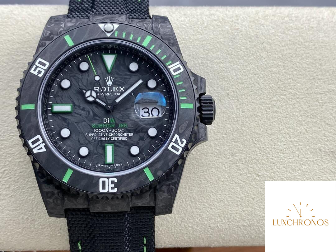 Replica Rolex Submariner DIW Modified 1:1 Best Version VS Factory Carbon Fiber Dial