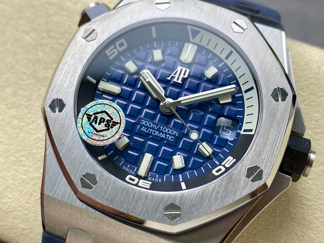 APS Audemars Piguet 15720st is equipped with a new custom all-in-one machine cal.4308 movement 42mm