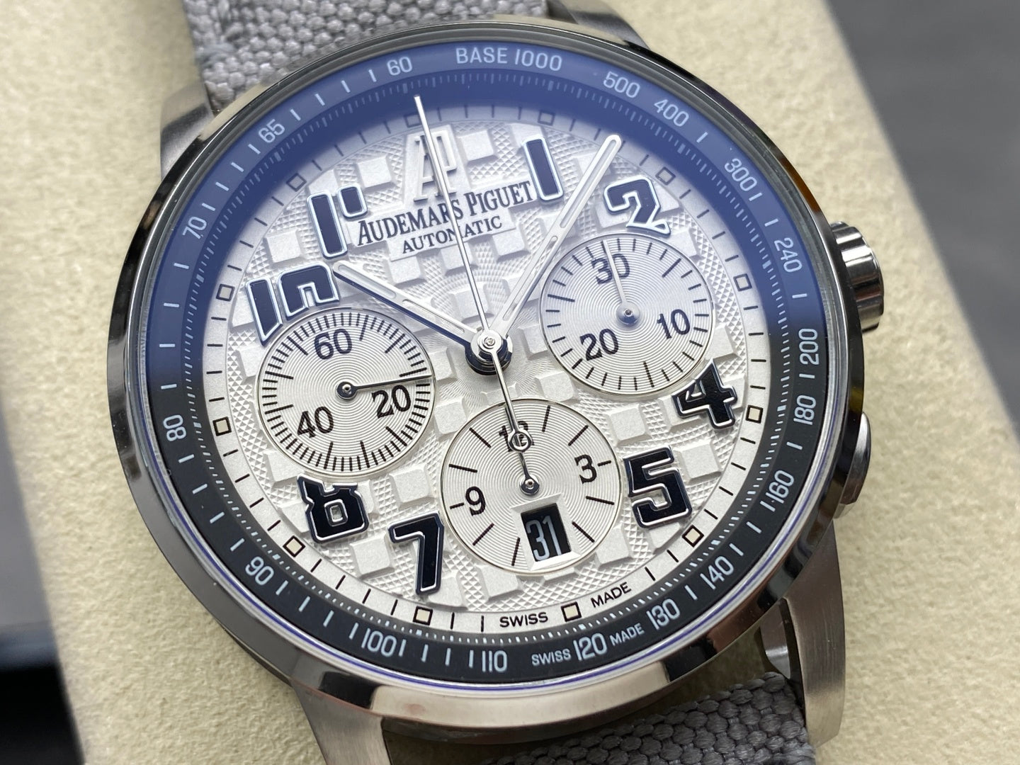 AP Audemars Piguet Code Royal Oak 26048 Offshore 41mm Timing Mechanical Watch