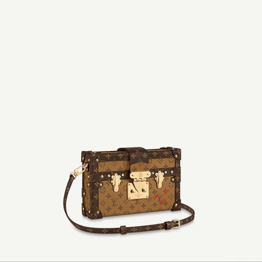 LV PETITE MALLE MONOGRAM HANDBAG