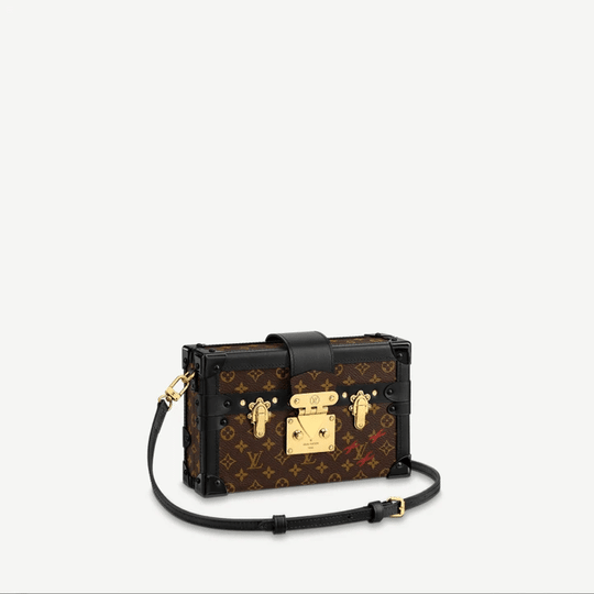 LV PETITE MALLE MONOGRAM HANDBAG