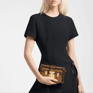 LV PETITE MALLE MONOGRAM HANDBAG