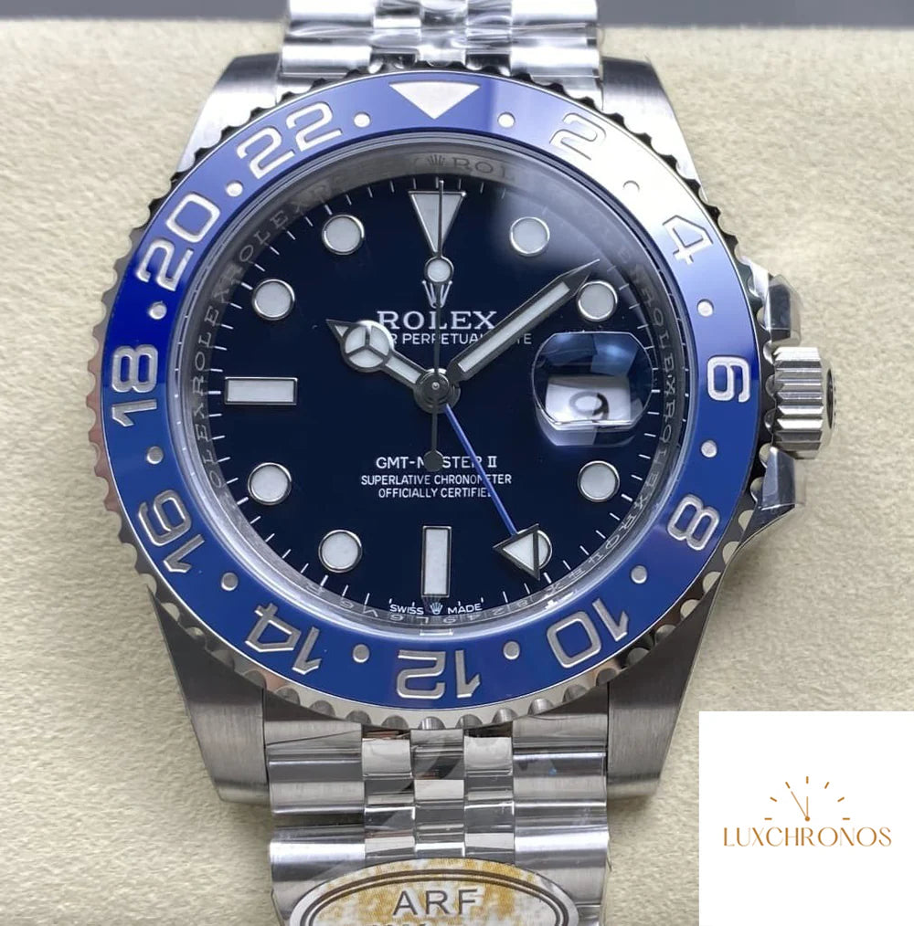 REPLICA ROLEX GMT MASTER M126719 11 BEST EDITION AR FACTORY BLUE BEZEL