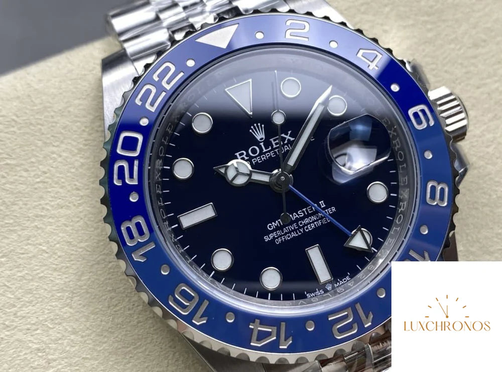 REPLICA ROLEX GMT MASTER M126719 11 BEST EDITION AR FACTORY BLUE BEZEL