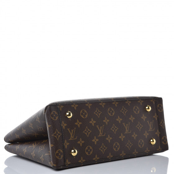 LOUIS VUITTON MONOGRAM FLOWER TOTE BROWN