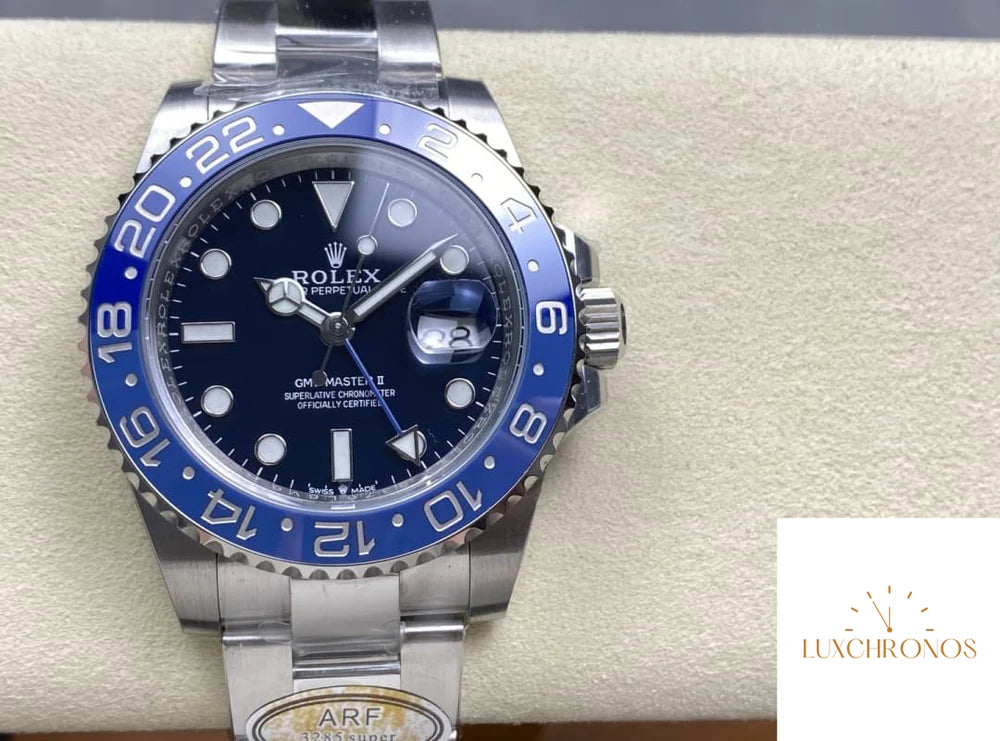 REPLICA ROLEX GMT MASTER M126719 11 BEST EDITION AR FACTORY BLUE BEZEL