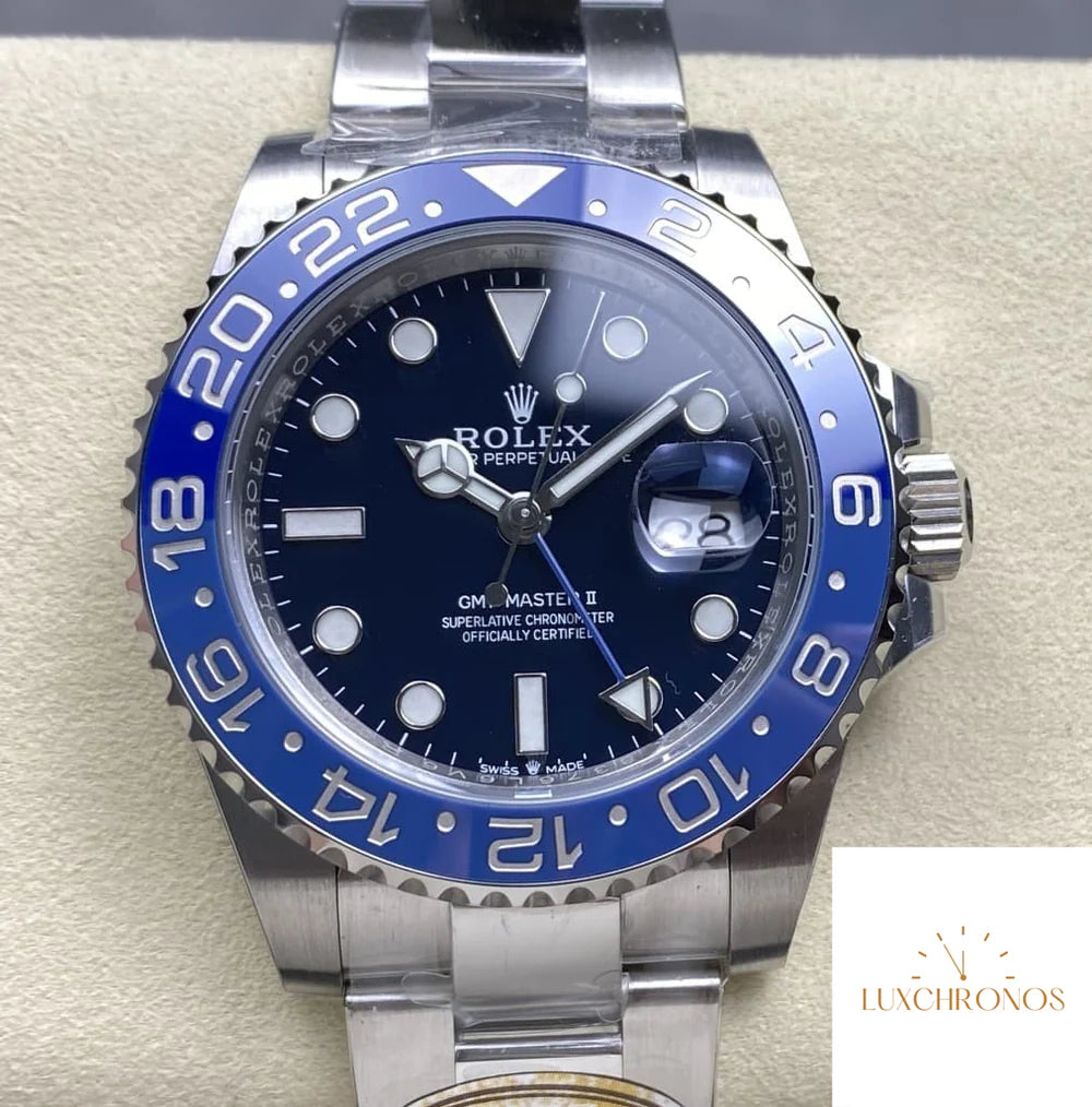 REPLICA ROLEX GMT MASTER M126719 11 BEST EDITION AR FACTORY BLUE BEZEL