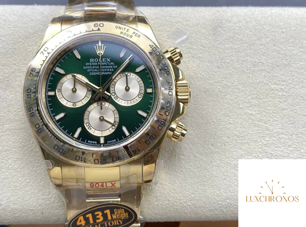REPLICA ROLEX DAYTONA 126508-0008 11 BEST VERSION QF FACTORY GREEN DIAL