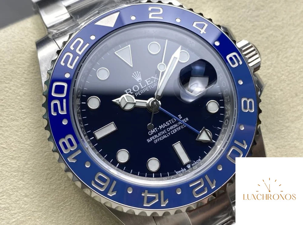 REPLICA ROLEX GMT MASTER M126719 11 BEST EDITION AR FACTORY BLUE BEZEL