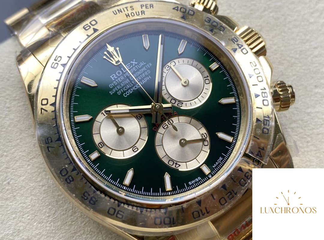 Replica Rolex Daytona 126508-0008 1:1 Best Version QF Factory Green Dial