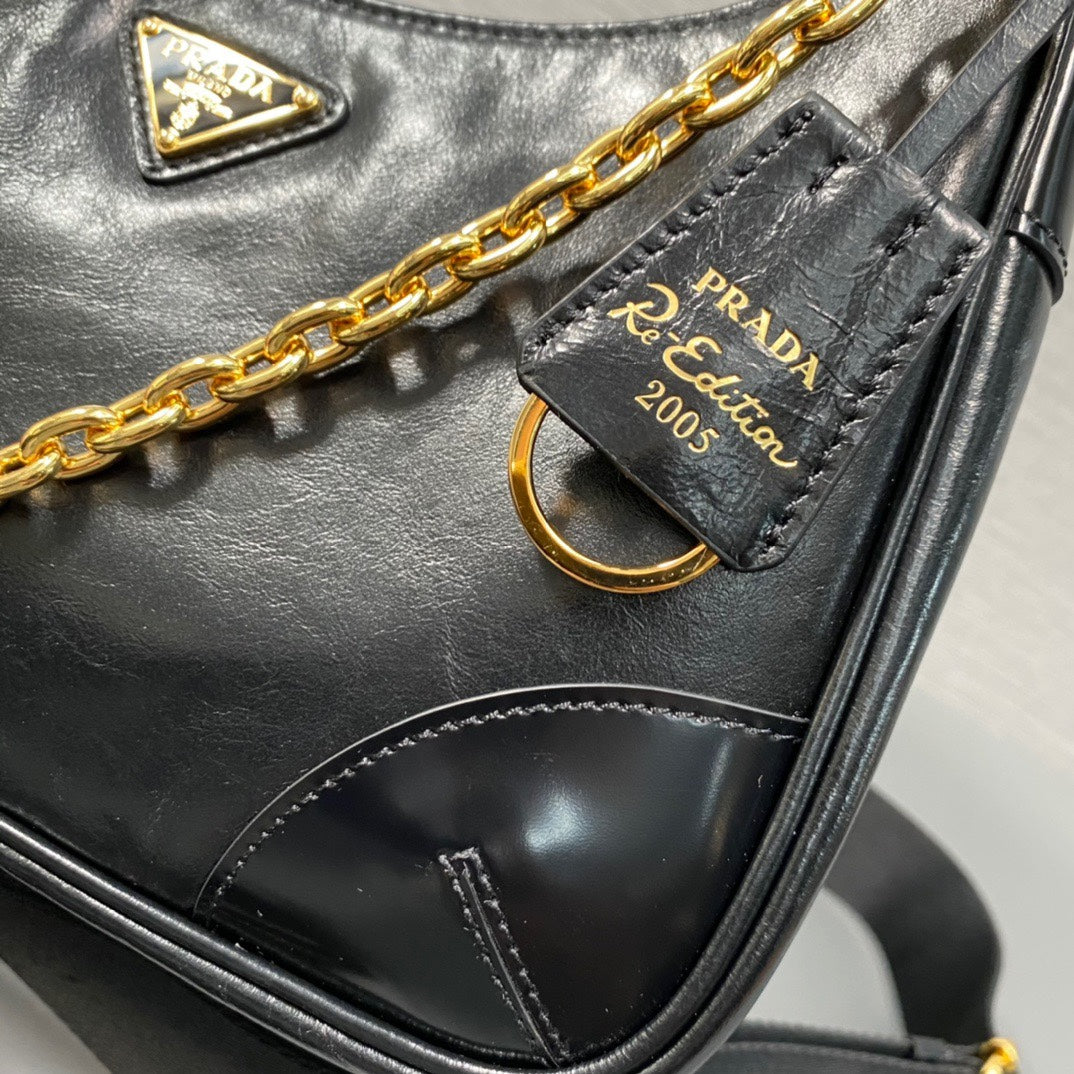 PRADA 1BH204 Shiny black