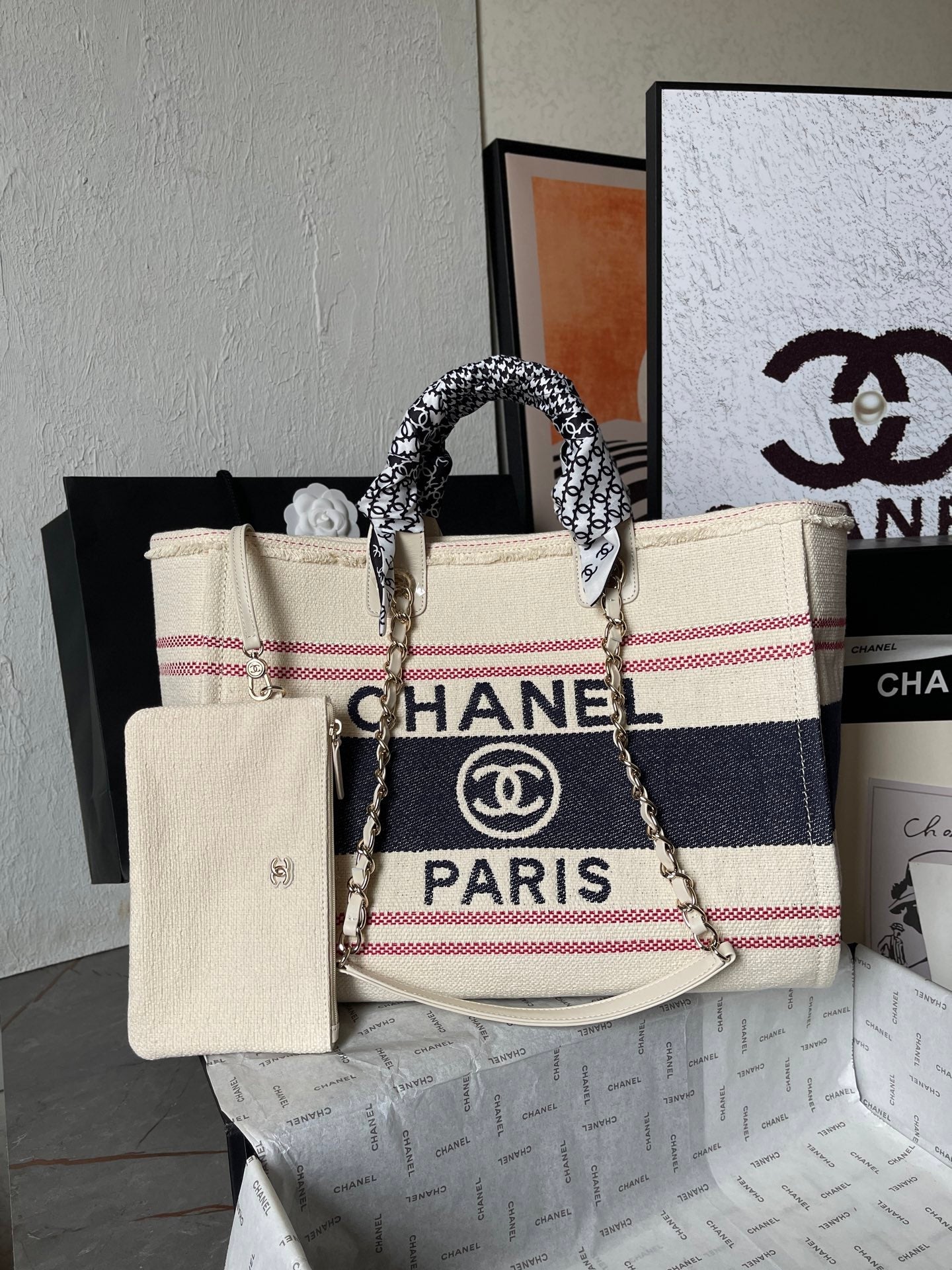 Chanel AS66941# apricot blue