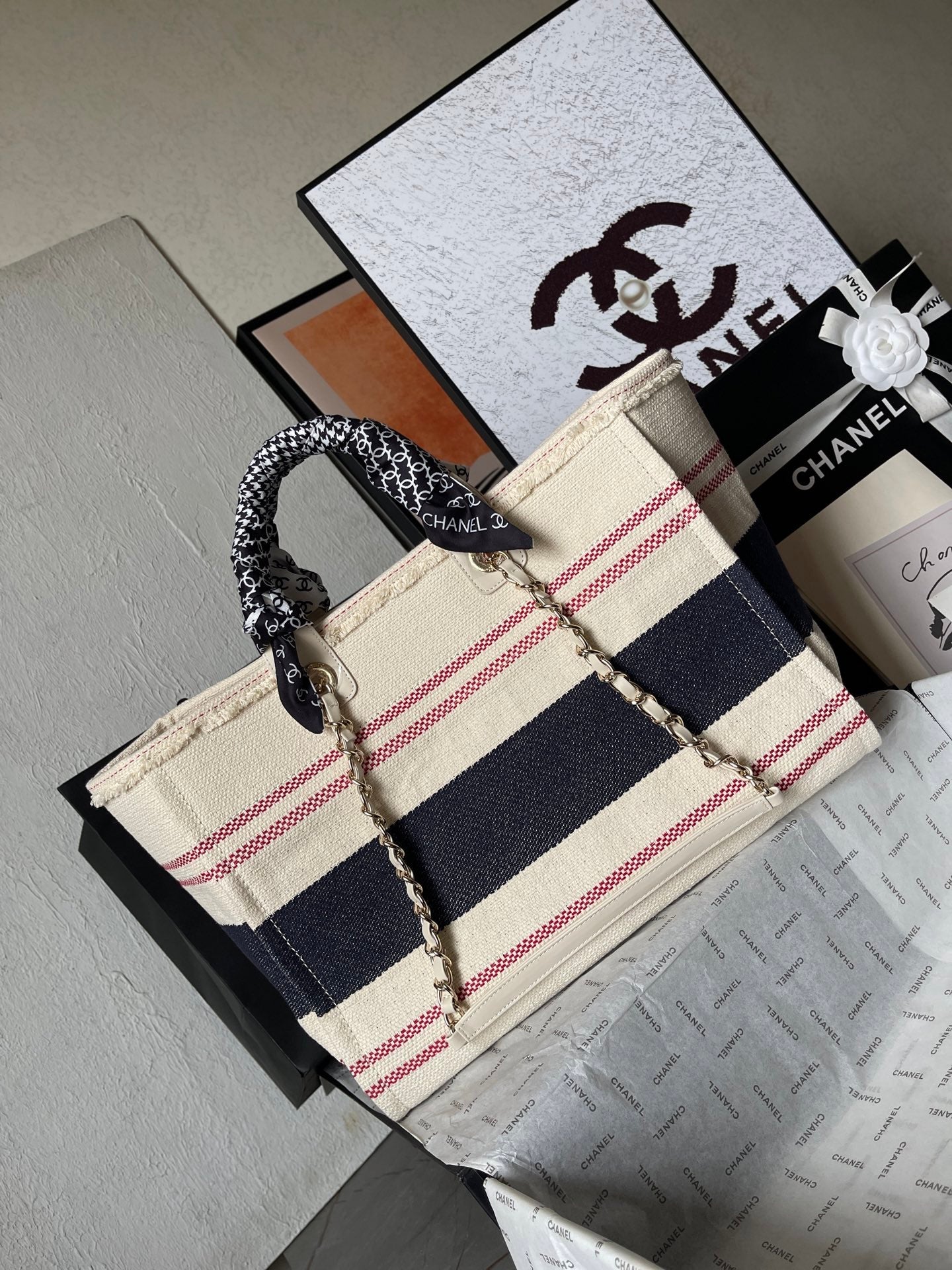 Chanel AS66941# apricot blue