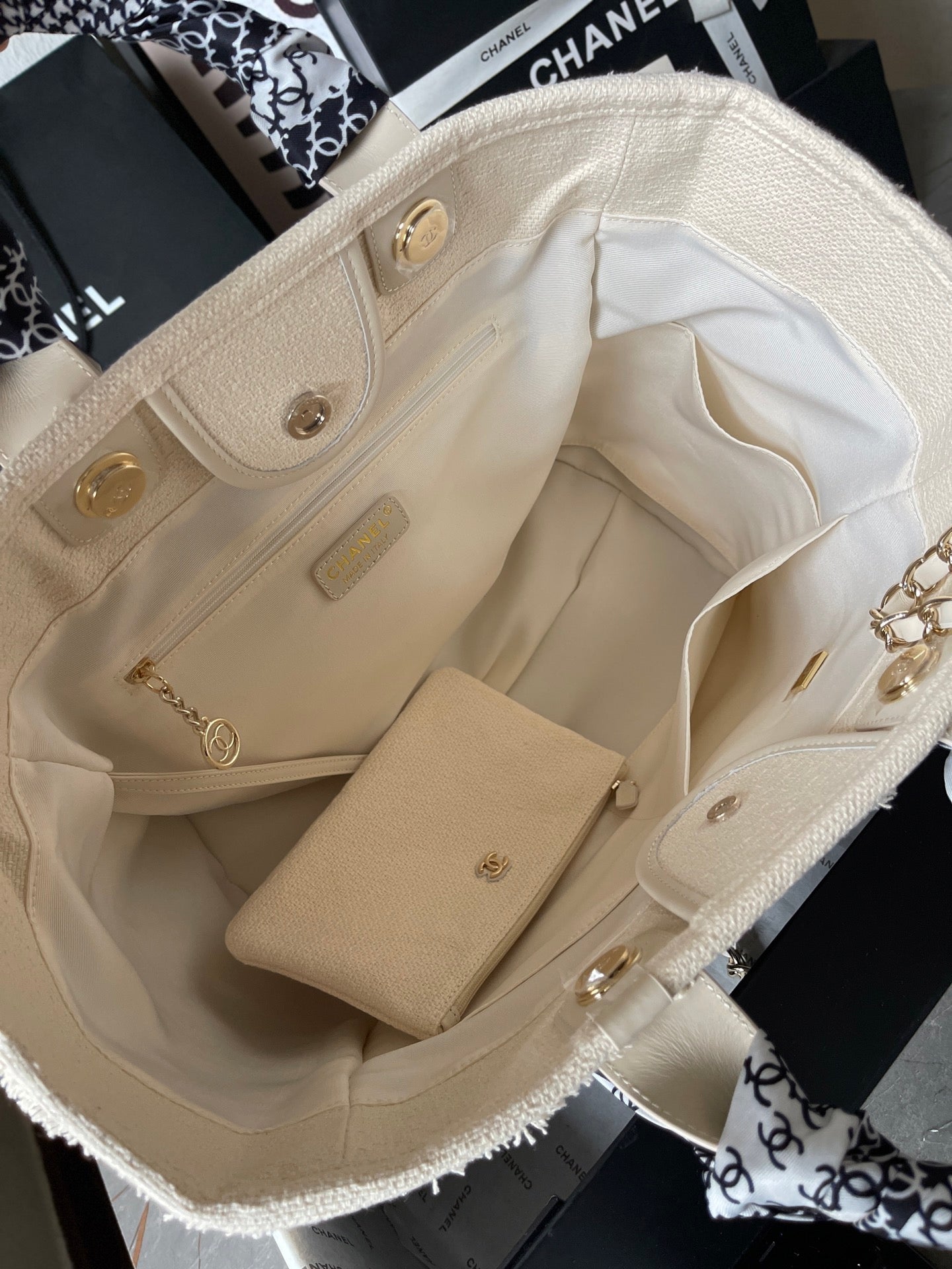 Chanel AS66941# apricot blue