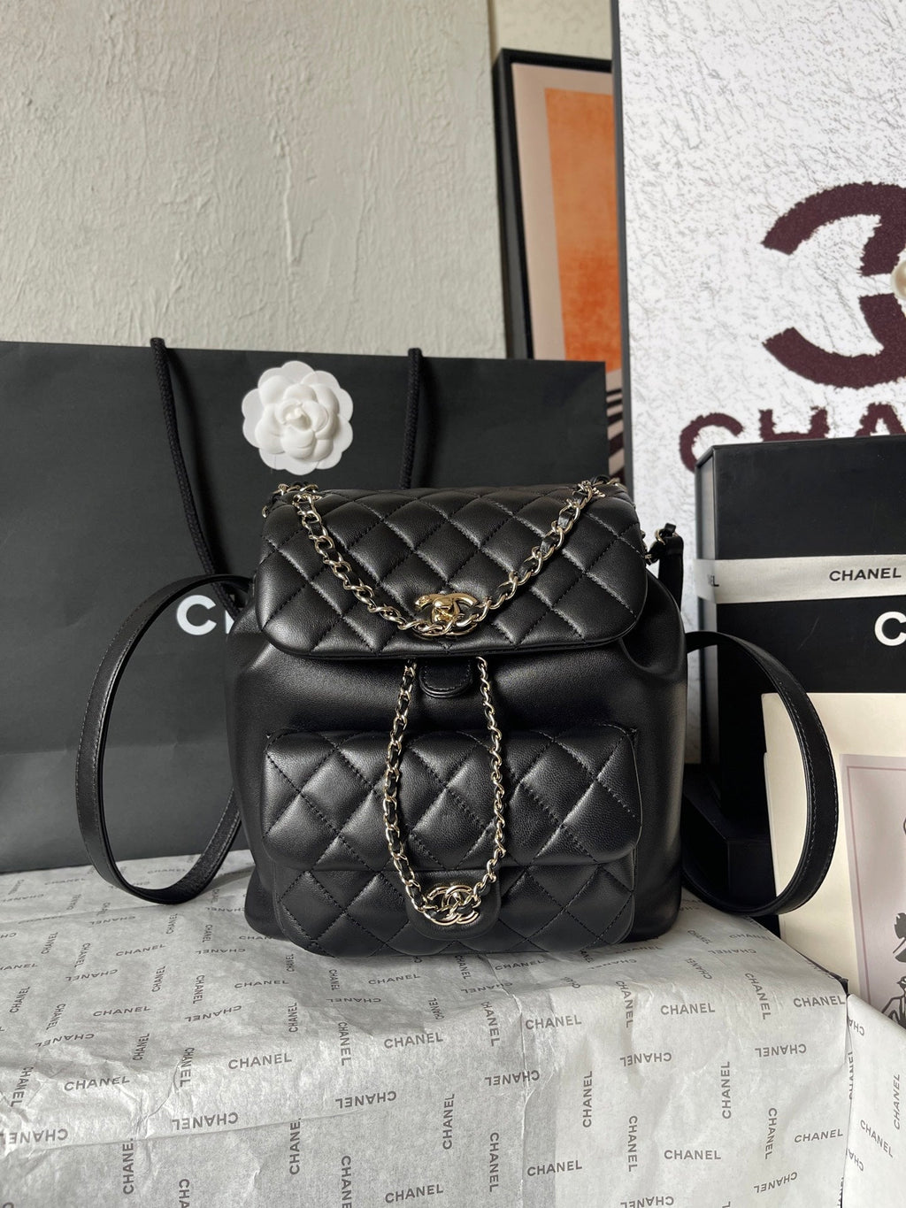 Chanel AS3618# black