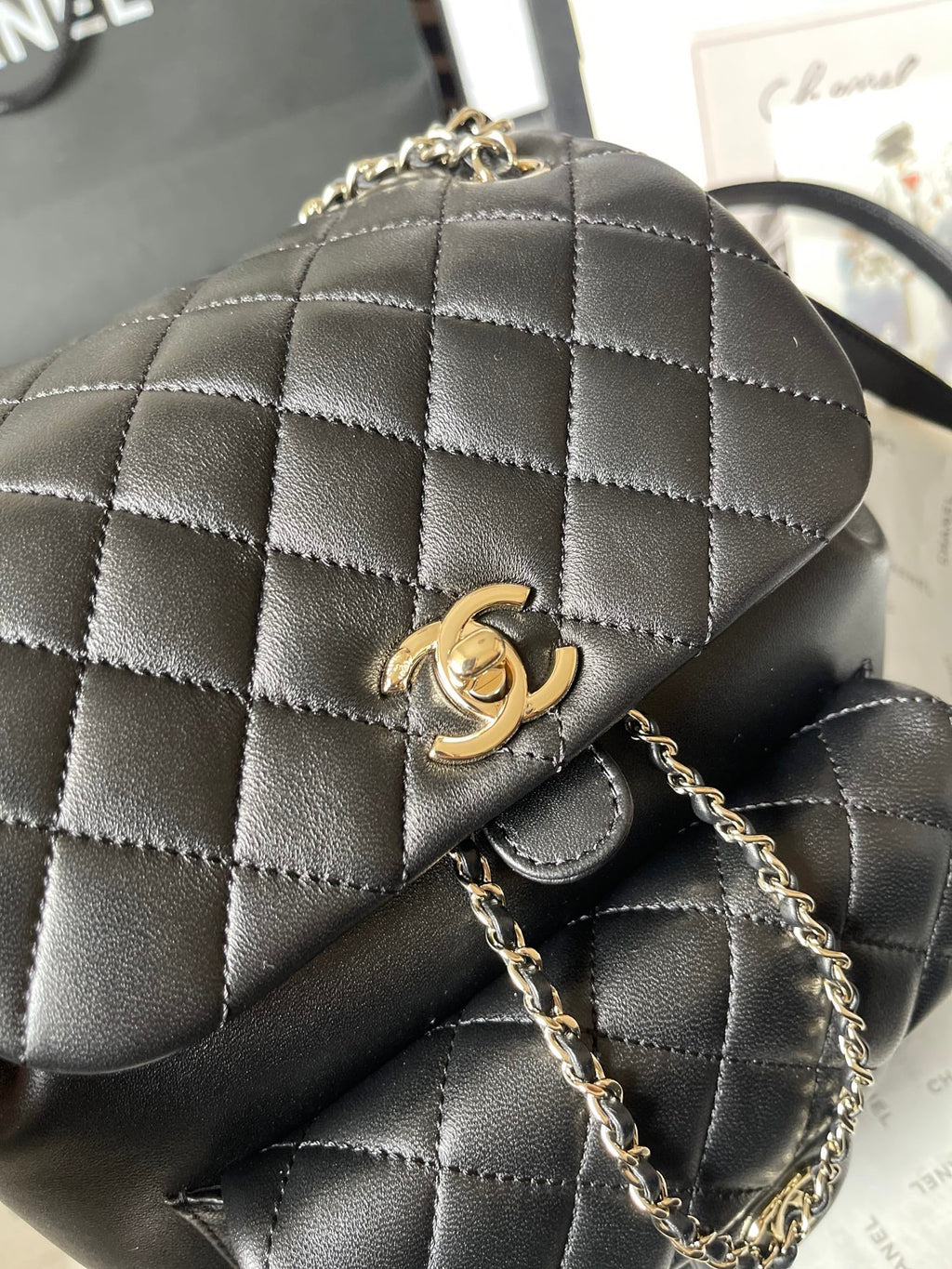 Chanel AS3618# black