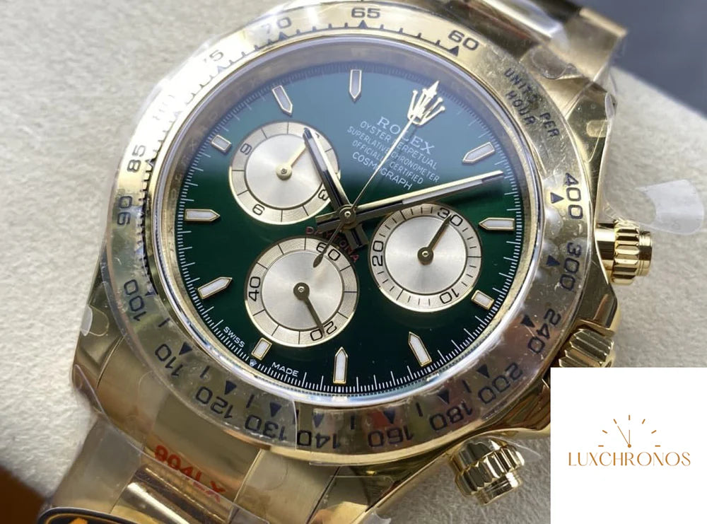 REPLICA ROLEX DAYTONA 126508-0008 11 BEST VERSION QF FACTORY GREEN DIAL