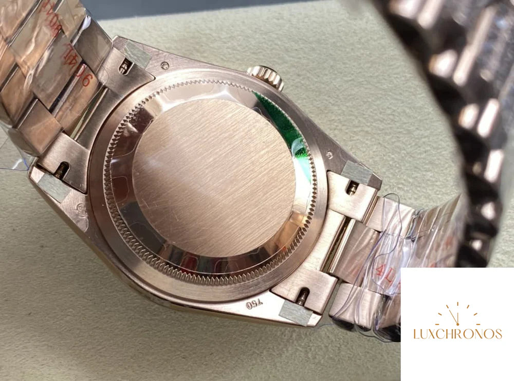 REPLICA ROLEX DAYDATE M128345RBR-0065 11 BEST EDITION 8+ FACTORY BLUE DIAL