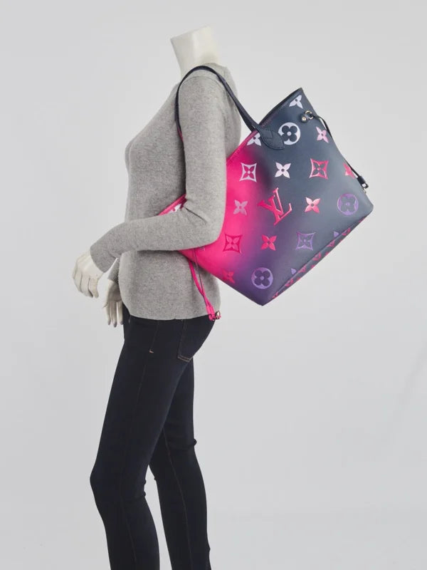 LOUIS VUITTON MIDNIGHT FUCHSIA NEVERFULL MM