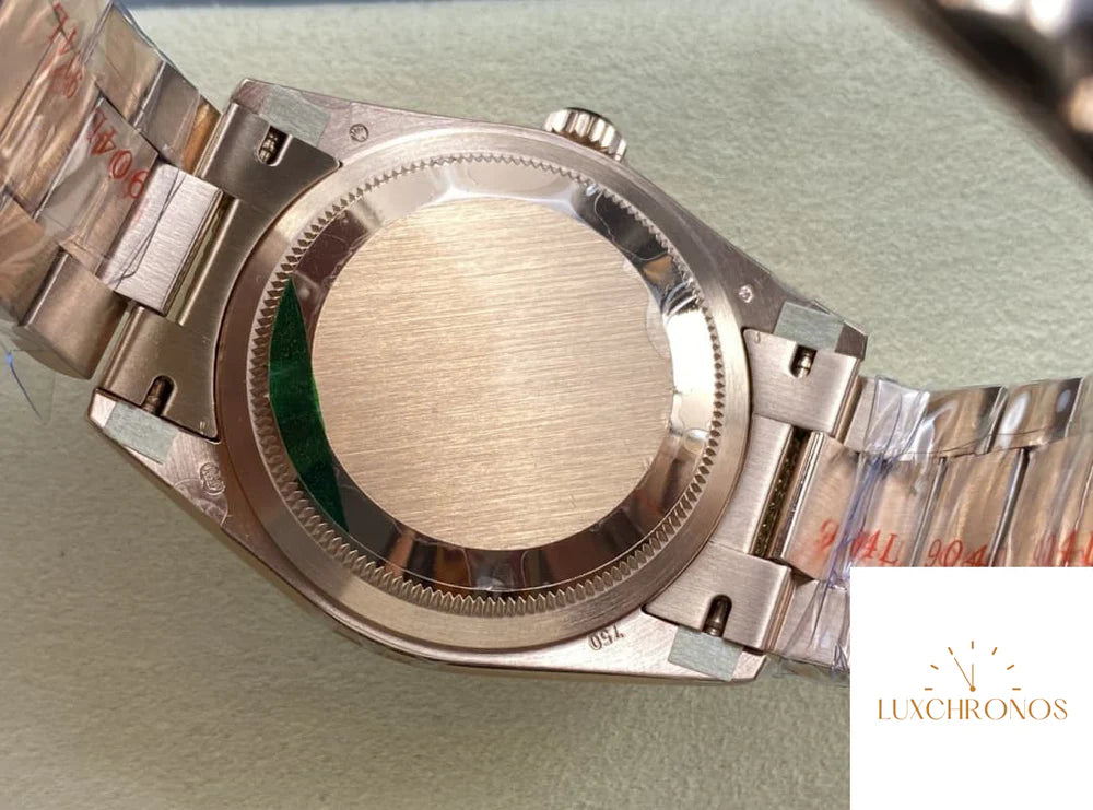 REPLICA ROLEX DAYDATE M128235-0088 11 BEST EDITION 8+ FACTORY SILVER DIAL