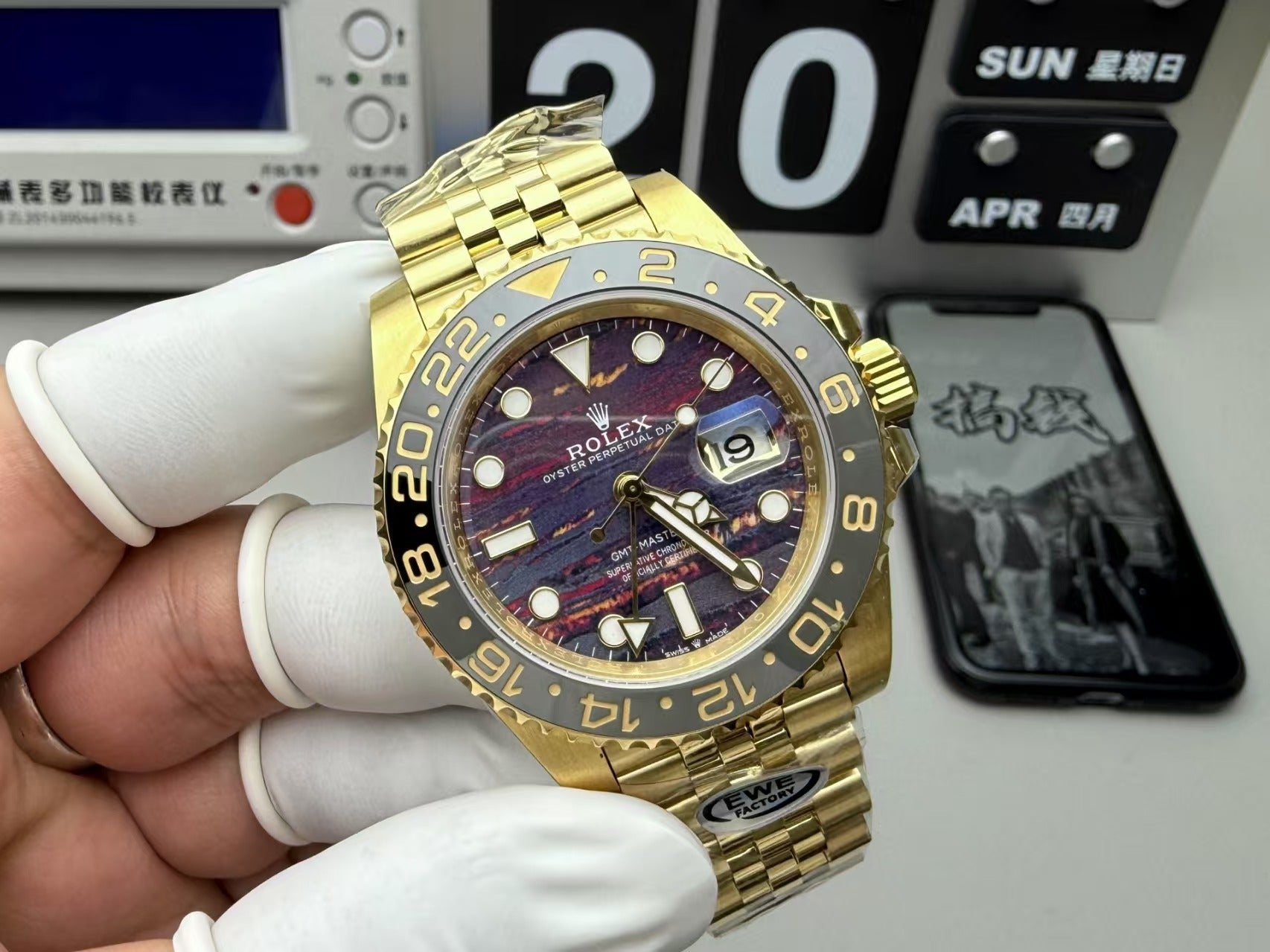 Rolex GMT Master II Jubilee Strap 1:1 Best Edition Newest Version 2025