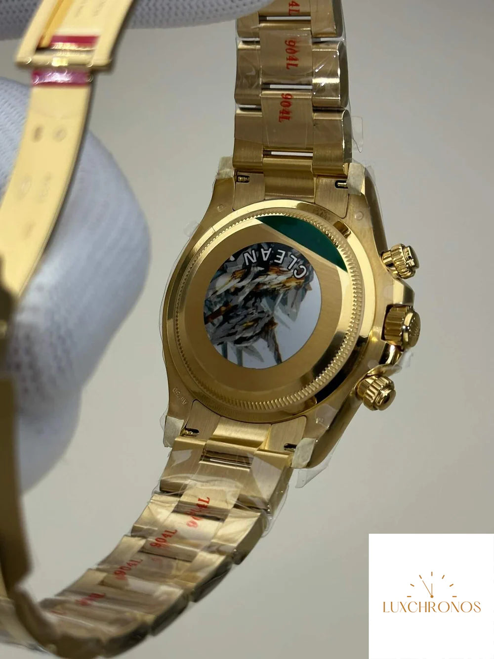 CLEAN FACTORY NEW ALL-GOLD FAKE WATCHES ROLEX DAYTONA M126508-0001