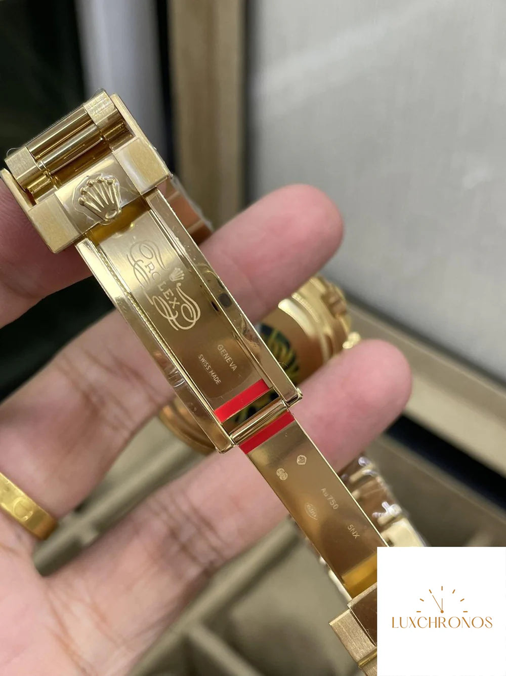 CLEAN FACTORY ROLEX COSMOGRAPH DAYTONA M126508-0006 GOLDEN COLOR